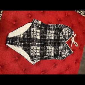 Authentic medium Burberry swimsuit, great condition, worn once